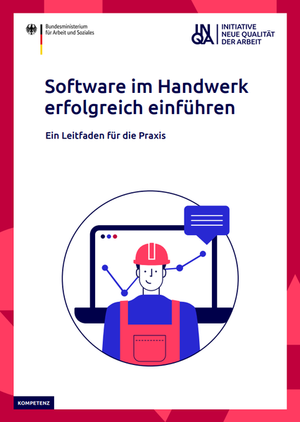 Titelbild zum News-Artikel ZVSHK veröffentlicht Praxisleitfaden zur nachhaltigen Softwareeinführung im Handwerk