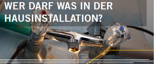 Titelbild zum News-Artikel: Wer darf was in der Hausinstallation?