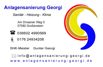 Anlagensanierungen Georgi Sanitär Heizung Klima natürliche Energien