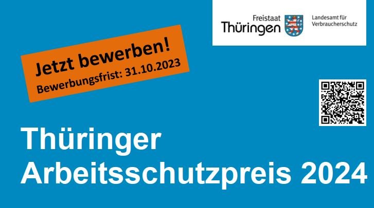 Titelbild zum News-Artikel THÜRINGER ARBEITSSCHUTZPREIS 2024 – THÜRINGENS ARBEITSMINISTERIN WERNER RUFT ZUR BEWERBUNG AUF